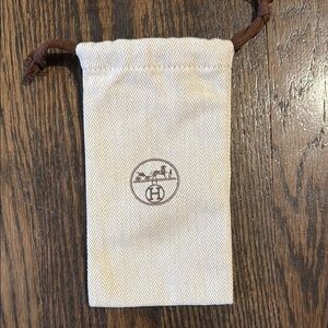 Hermès Drawstring Pouch